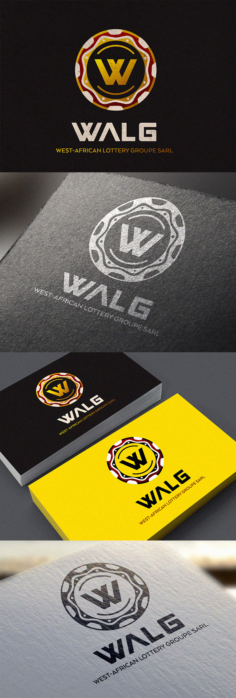 WALG logo on materials