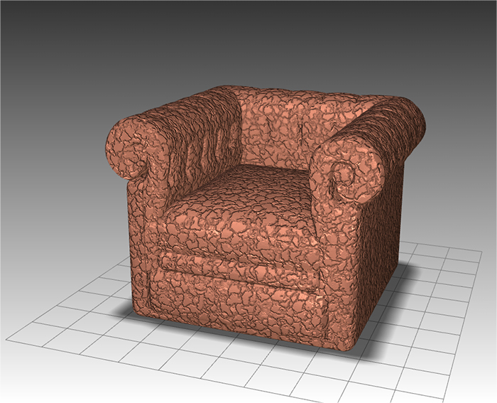 Application for designing armchair