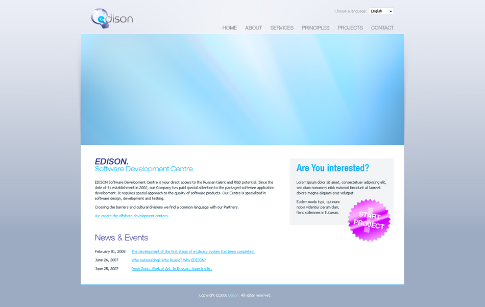 EDISON start project