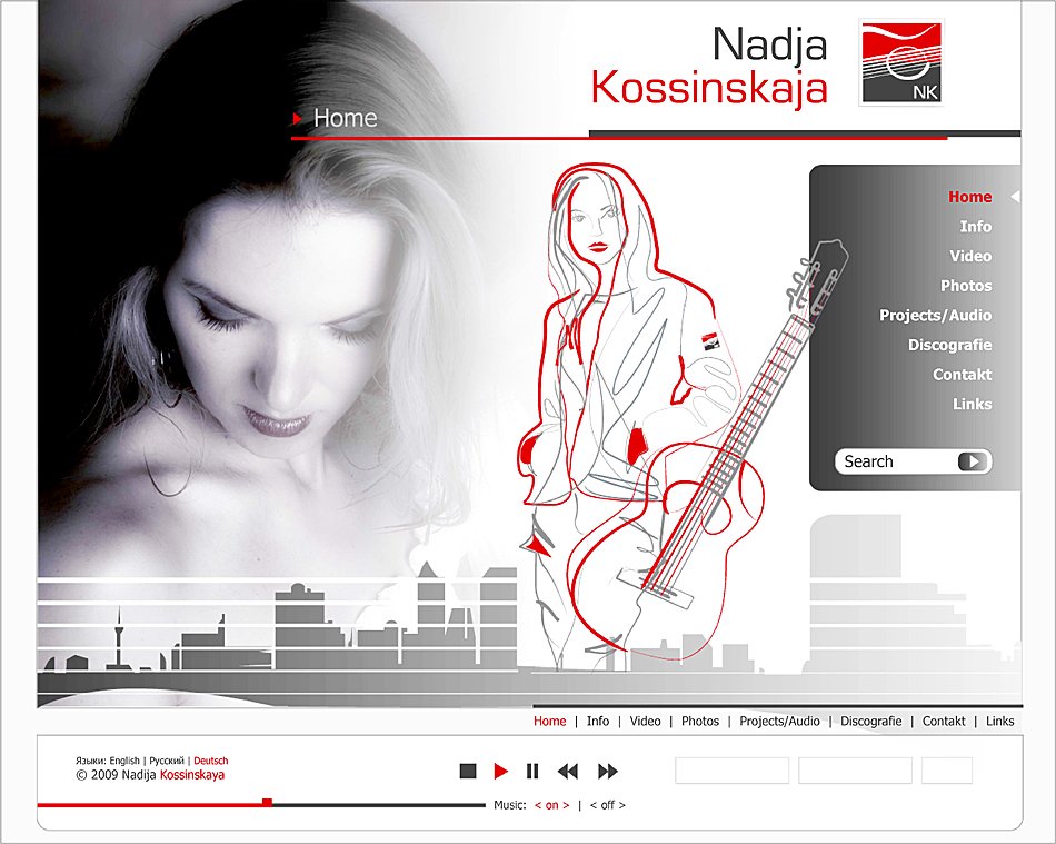 NadjaKossinskaja main page