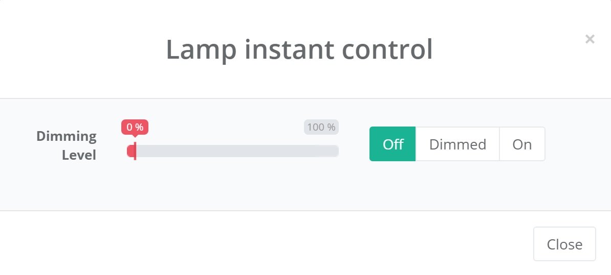 SSLS light level management