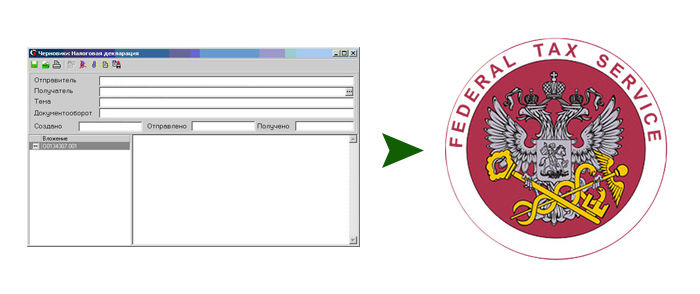 System of fast and secure online tax accounting