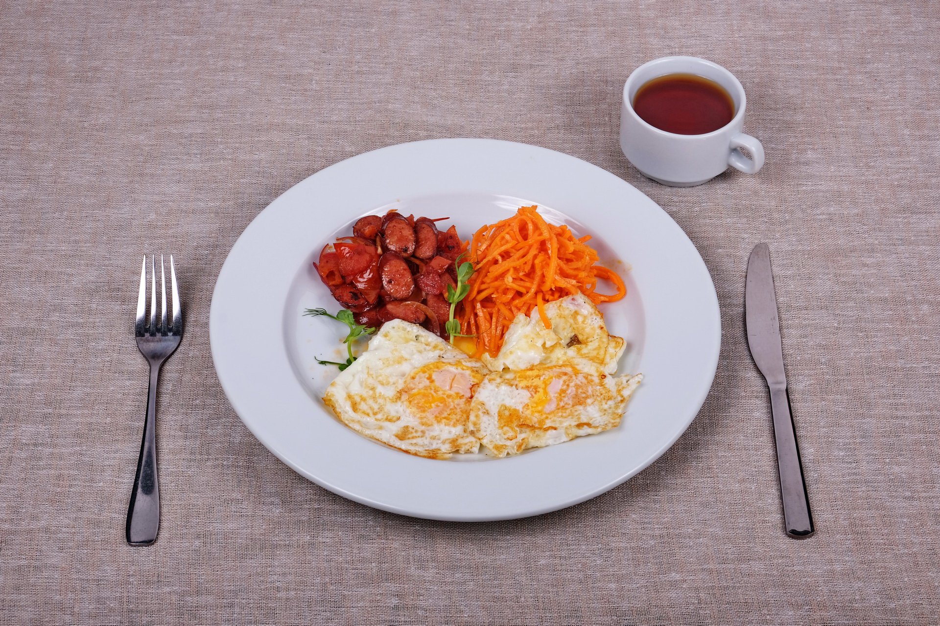 Korean-style fried eggs