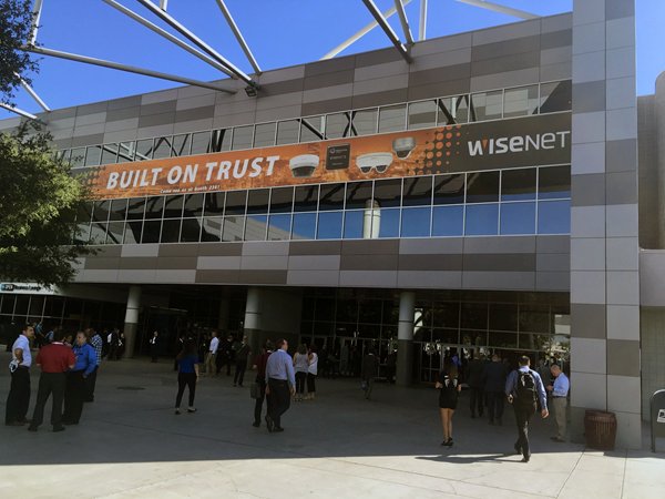 Large banners illustrating ‘TRUST’ and ‘MADE IN KOREA’